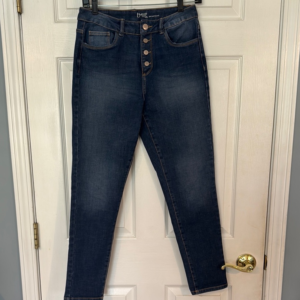 Promod Women's Dark Blue Jeans